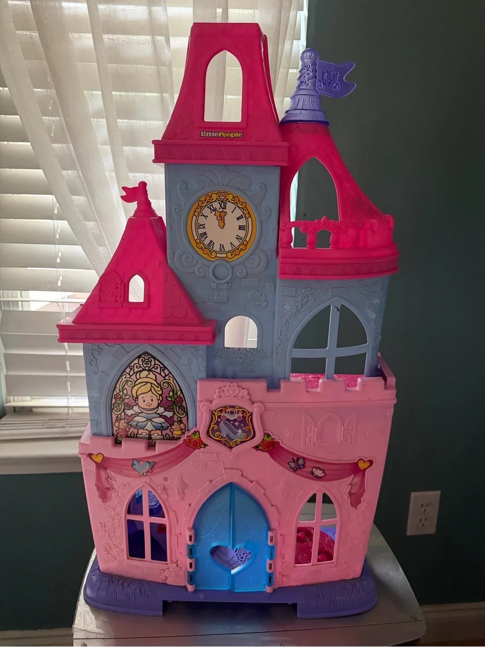 Fisher Price Disney Princess Magical Wand Palace Little People CASTLE ONLY!